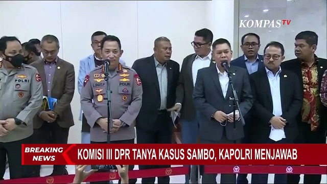 Kapolri Jawab 45 Pertanyaan dari Anggota Komisi III DPR, Adies Kadir : Kita Beri Dukungan Penuh