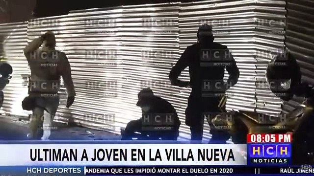 Sicarios acribillan a una persona en la col. Villa Nueva de la capital