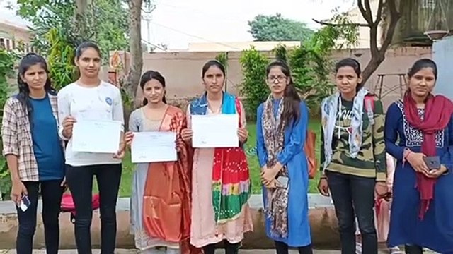 छात्रसंघ चुनाव: शाहपुरा के राजकीय महिला कॉलेज में चारों निर्विरोध विजेता पदाधिकारियों ने ली शपथ VIDEO