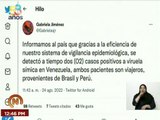 Venezuela detecta dos casos positivos de viruela símica procedentes de Brasil y Perú