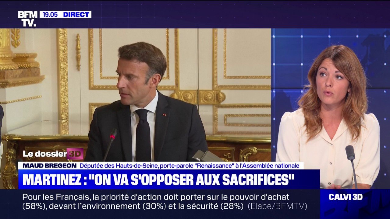 Maud Bregeon: "Jamais le président de la République n'a dit que les Français consommaient avec abondance, ce n'est pas le sens de ses mots"