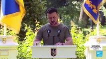 Ucrania conmemora el Día de la Independencia seis meses después del inicio de la guerra