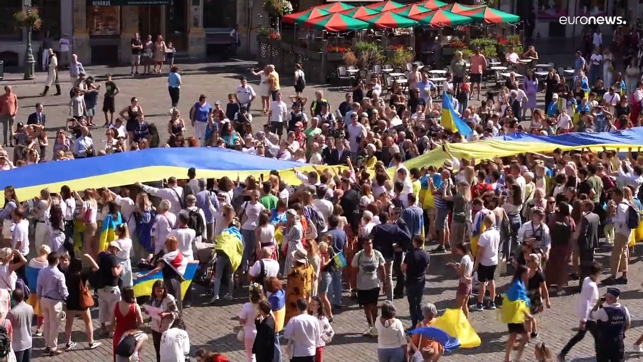 Ein Feiertag mitten im Krieg: Wie die EU und die Ukraine damit umgehen