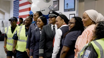 Historic Flight Features All-Black And All-Female Crew