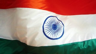 flag of india waving in the air new2022