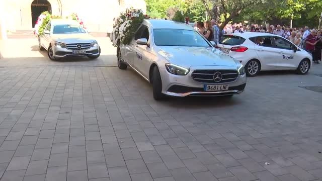 Emotivo adiós a los dos ciclistas atropellados en Rubí