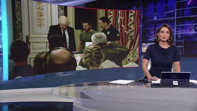 التاسعة هذا المساء | جونسون من كييف يعلن عن مساعدات غير مسبوقة لأوكرانيا