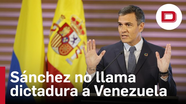 Sánchez se niega a llamar dictadura a Venezuela y a reconocer a Guaidó al llegar a Colombia