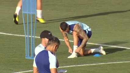 El Atleti, centrado en el Valencia