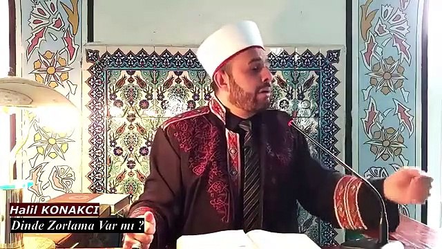 İmam Halil Konakcı: Dinde zorlama var; namaz kılmamanın, oruç tutmamanın dinde cezası sopalamadır