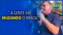 Bolsonaro em Betim: ‘Vamos mudando o Brasil’