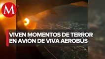 Captan turbina en llamas y avión aterriza de emergencia en aeropuerto de Guadalajara