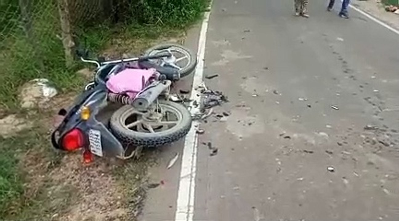 नेशनल हाइवे पर कार-बाइक में भिड़ंत में दो युवको...