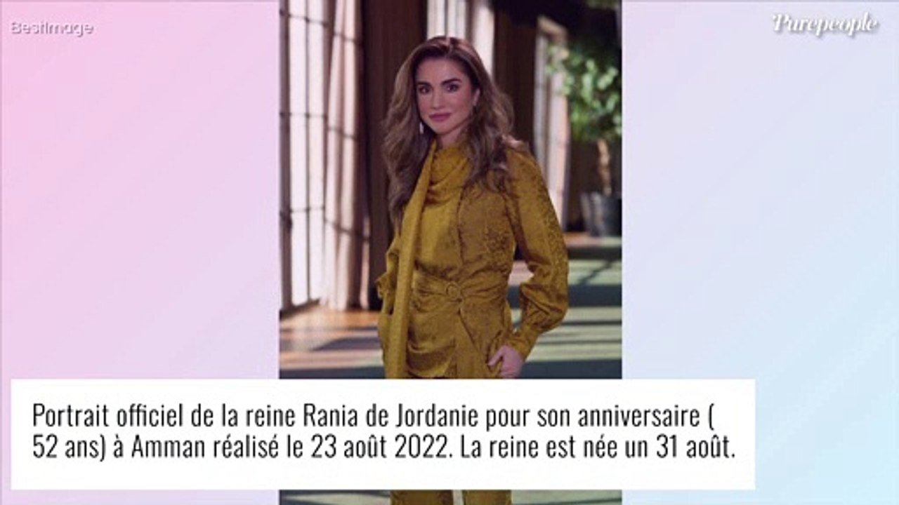 Rania de Jordanie a 52 ans : trois nouveaux portraits dévoilés, la reine illumine !