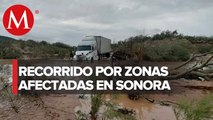 En Sonora, damnificados por inundaciones serán atendidos por 175 marinos