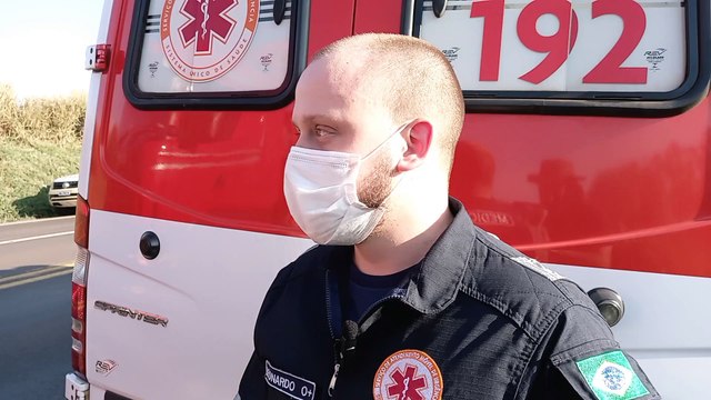 Condutor de veículo roubado morre em confronto com a polícia na PR-323, em Umuarama - Samu