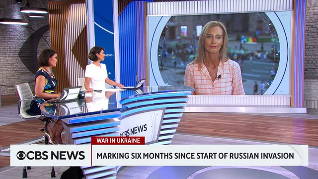 Marking six months since the start of the Russian invasion