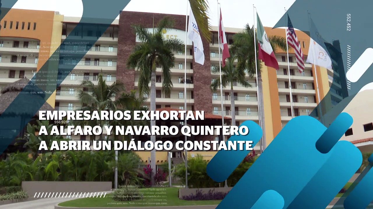Empresarios exhortan a Alfaro y Navarro a abrir un diálogo constante | CPS Noticias Puerto Vallarta