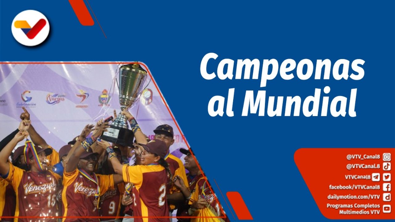 Deportes VTV | Selección Femenina de Béisbol lista para el Mundial del 2023