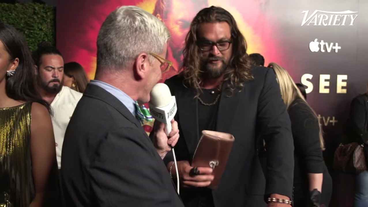 Jason Momoa See Season 3 Red Carpet