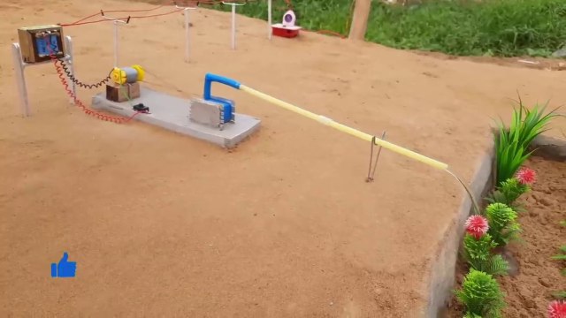 How to make mini water pump _ Science project _ Electric water pump