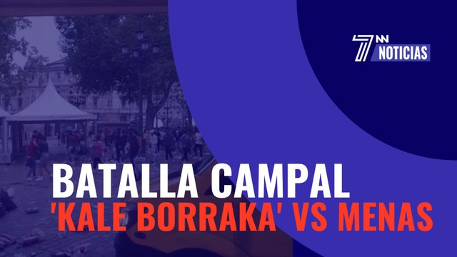 Un grupo de menas roba en las casetas abertzales de la Semana Grande de Bilbao. El resultado: una batalla campal entre la 'kale borroka' y los Menores No Acompañados