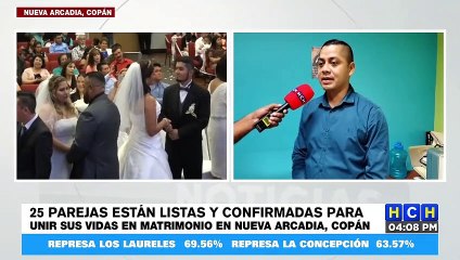 ¡El amor está en el aire! 25 parejas listas para casarse en La Entrada, Copán