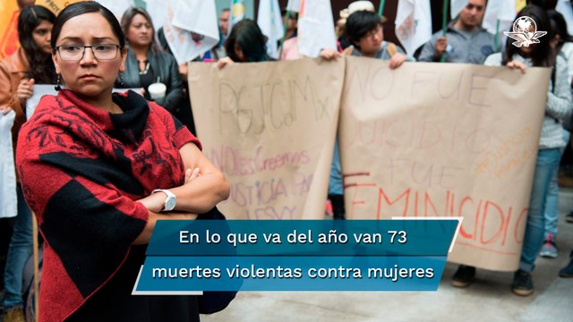 Disminuye un 30% las muertes violentas de mujeres en la CDMX, informa Fiscalía