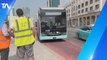 1 300 buses participaron de un simulacro en Qatar previo al Mundial