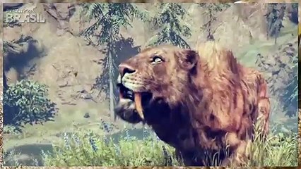 Tigre dentes de Sabre - Smilodon Populator - O maior felino que existiu na terra