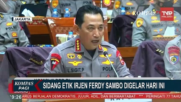 Diduga Otak Pembunuhan Brigadir J, Ferdy Sambo Jalani Sidang Etik Hari Ini!