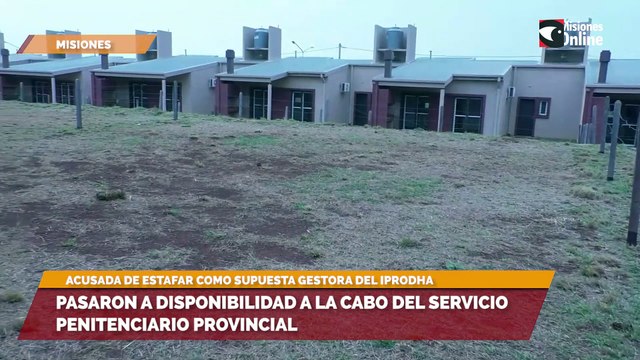 Pasaron a disponibilidad a la cabo del Servicio Penitenciario Provincial acusada de estafar como supuesta gestora del IPRODHA