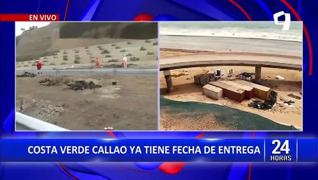 Callao: obras de la Costa Verde serán entregadas en su totalidad en diciembre