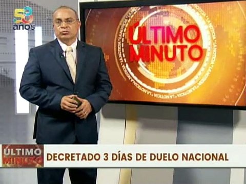 Presidente Nicolás Maduro decreta tres días de duelo nacional en honor al maestro Fruto Vivas