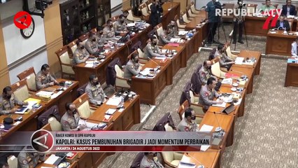 Kapolri Sebut Kasus Brigadir J Jadi Momentum Perbaikan Polri