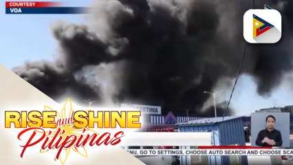 Isang mall sa Donetsk, nasunog kasabay ng pagdiriwang ng Independence Day sa Ukraine