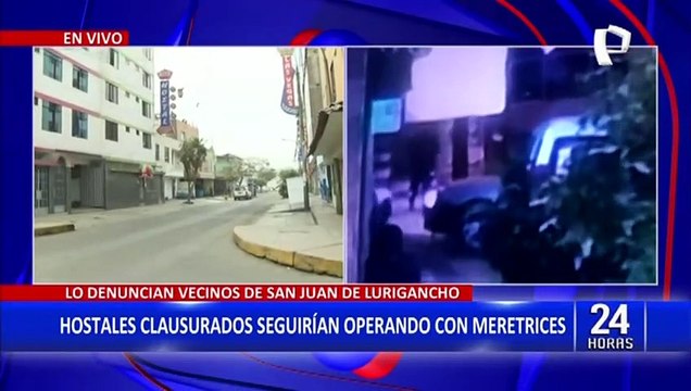 SJL: Hostales dedicados a la prostitución seguían operando pese a estar clausurados