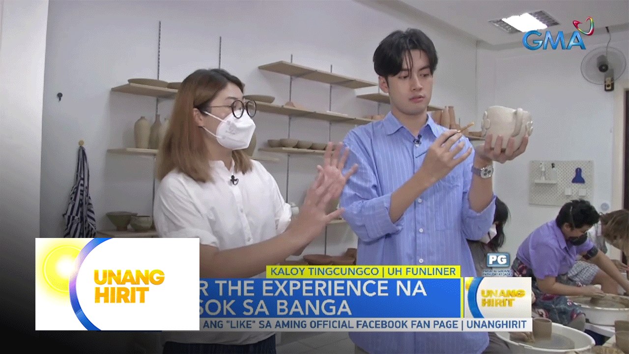 Pottery Class with UH Funliner Kaloy | Unang Hirit