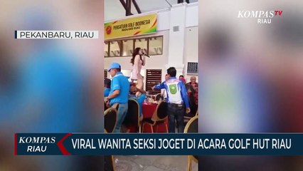 Viral Wanita Seksi Joget Di Acara Golf HUT Riau