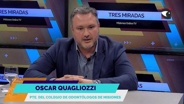 3 Miradas: Oscar Quagliozzi Pte. del Colegio de Odontólogos de Misiones
