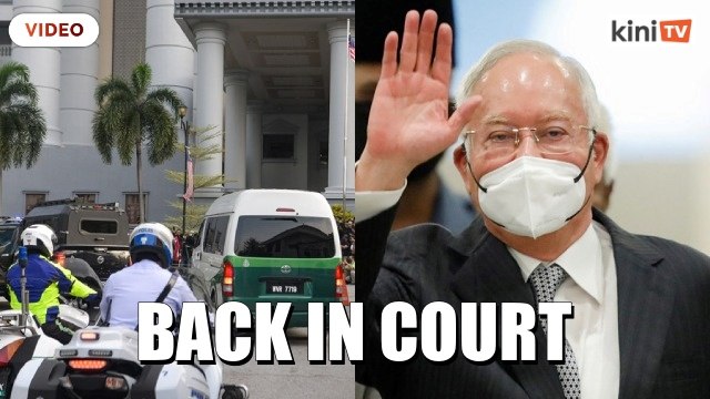 Najib leaves Kajang prison to attend 1MDB trial at KL High Court