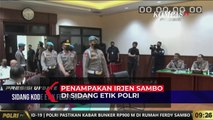 Ekspresi Ferdy Sambo di Sidang Etik Polri atas Kasus Pembunuhan Berencana Brigadir J