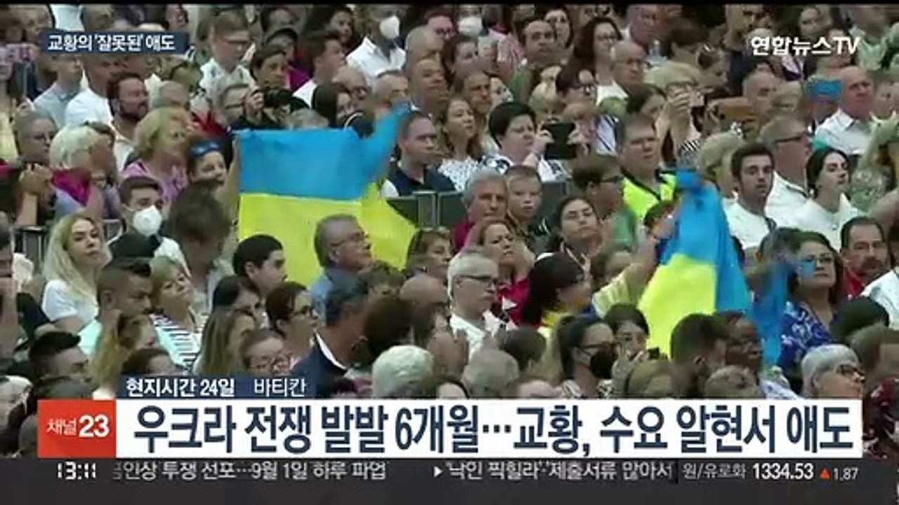 교황, 두기나 폭사에 "무고한 희생자"…우크라 즉각 반발