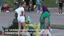 Kijevet végül nem lőtték az oroszok az ukrán függetlenség napján