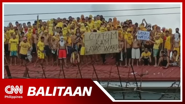 Nasa isandaang preso sa Iloilo nagprotesta dahil sa gutom | Balitaan