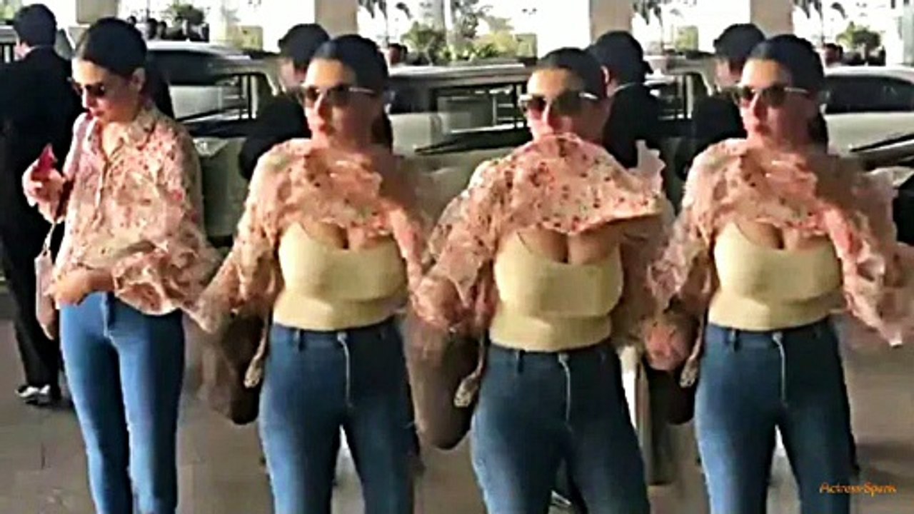 Hansika Motwani Spotted At Mumbai Airport || Bollywood Actress Hansika Motwani Movies Latest News