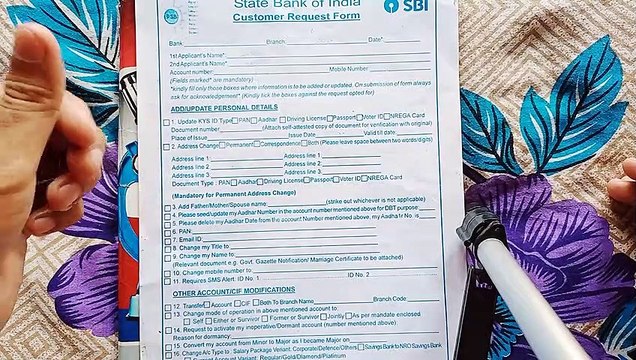 Apply for SBI ATM insurance Debit card insurance offline fill form in 5 minute