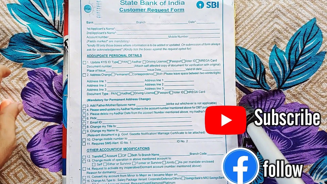 how to get personal SBI cheque book for cheque delivered offline   fill form and issue in 5 minutes