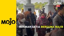 Rosmah hadir teman Najib di Mahkamah KL