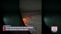 Momentos de terror vivieron pasajeros de un vuelo de Viva Aerobus en Guadalajara